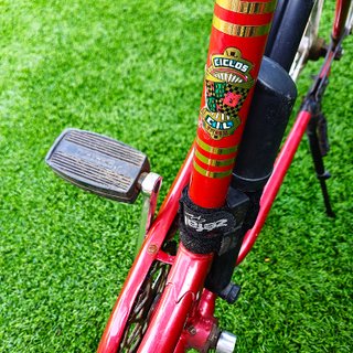 Bicicleta Paseo Super Cil Vintage Roja