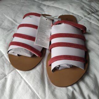 Sandalias de piel