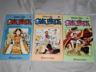 Mangas de One Piece 1-3