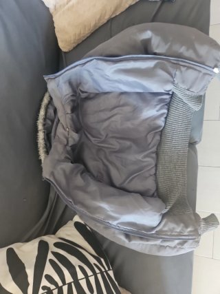 Chaqueta gris mujer