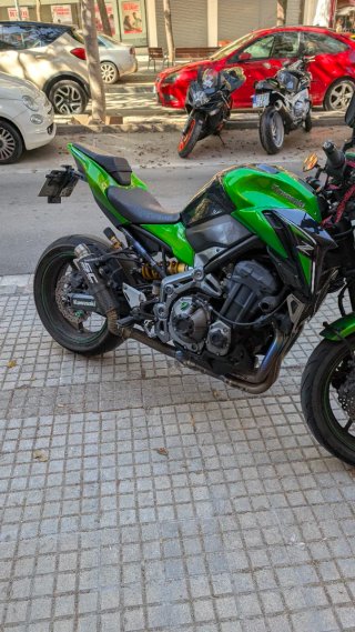 Kawasaki z900 öhlins 125cv