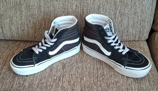 Zapatillas Vans Niña/o Altas Negras