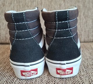 Zapatillas Vans Niña/o Altas Negras