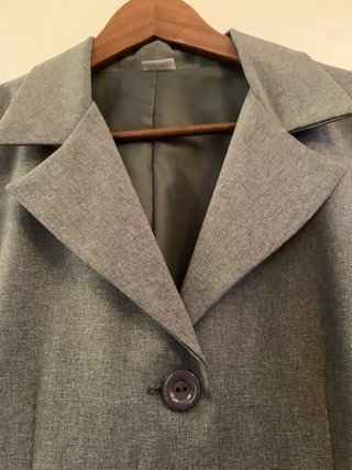 Chaqueta D'amoda Gris mujer