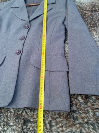 Chaqueta D'amoda Gris mujer
