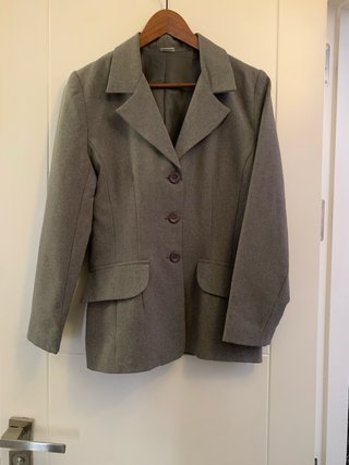 Chaqueta D'amoda Gris mujer