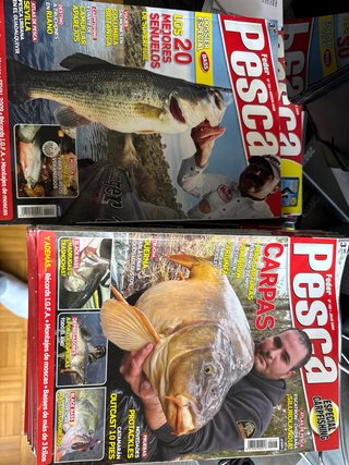 Colección de revistas Feder pesca 2008 - 2010