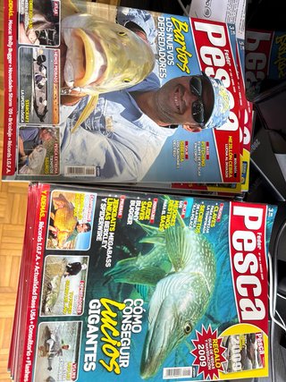 Colección de revistas Feder pesca 2008 - 2010