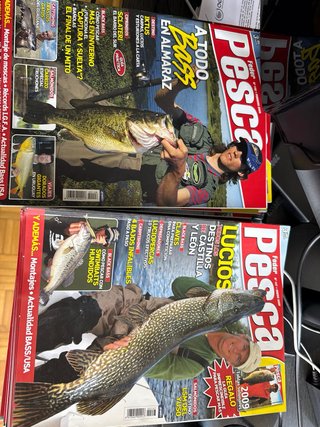 Colección de revistas Feder pesca 2008 - 2010