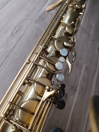 Saxo Tenor Yamaha YTS-62 Logo Púrpura