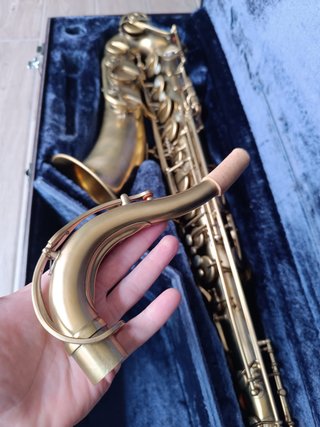 Saxo Tenor Yamaha YTS-62 Logo Púrpura