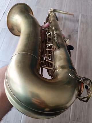 Saxo Tenor Yamaha YTS-62 Logo Púrpura