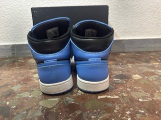 Nike Air Jordan 1 Mid Zapatillas Azul/Negro