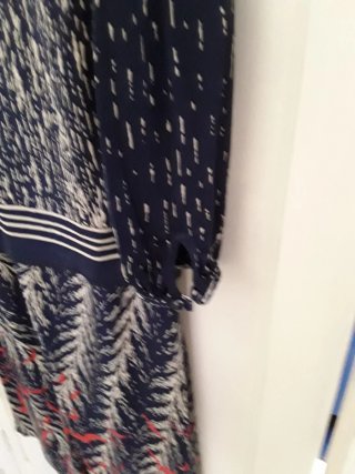 Abito longhette con cardigan