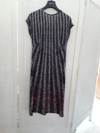 Abito longhette con cardigan