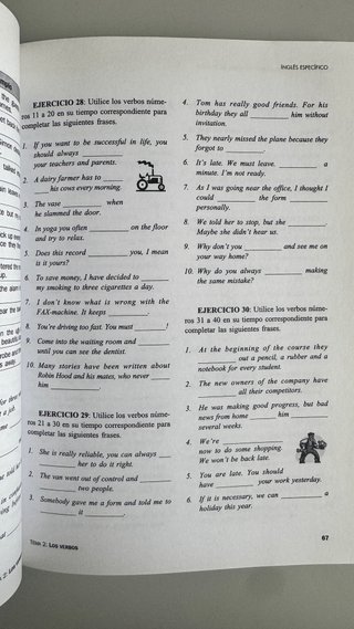Ingles para acceso a mayores 25 años