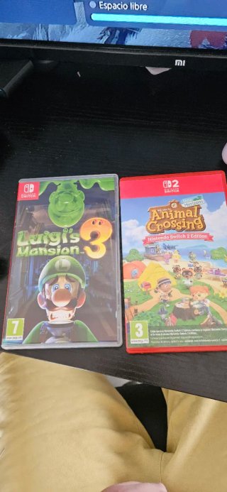 Nintendo Switch 2 con 3 juegos