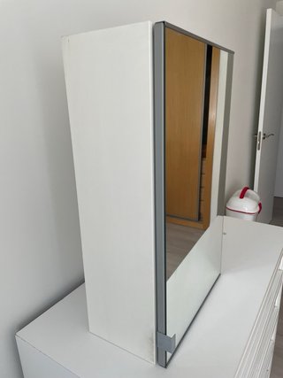 Armario baño con espejo cristal