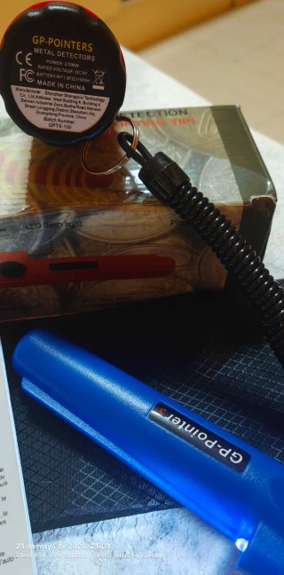 Detector metales, Pinpointer Garrett GP Pro-Point.