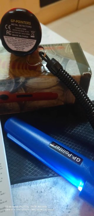 Detector metales, Pinpointer Garrett GP Pro-Point.