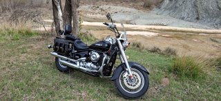Yamaha Dragstar 650 Cruiser Negra