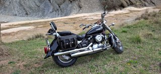 Yamaha Dragstar 650 Cruiser Negra