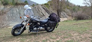Yamaha Dragstar 650 Cruiser Negra