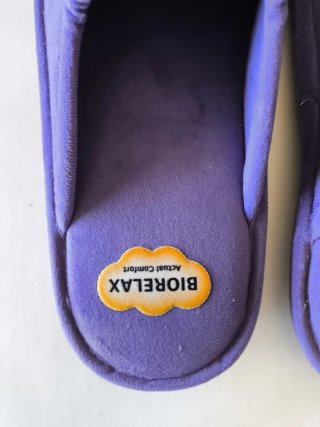 Zapatillas muy comodas Biorelax Talla 41 Morado