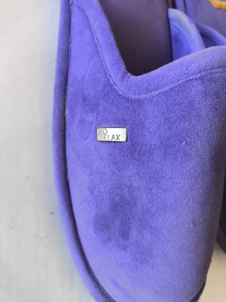 Zapatillas muy comodas Biorelax Talla 41 Morado