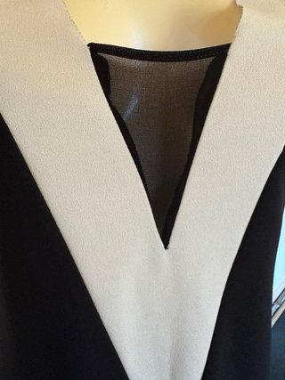 Abito Zara nero e bianco