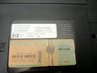 HP Pavilion dv5 PC Intel Core 2
