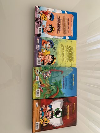 LOTE LIBROS MIKECRACK 1,2,3,4.