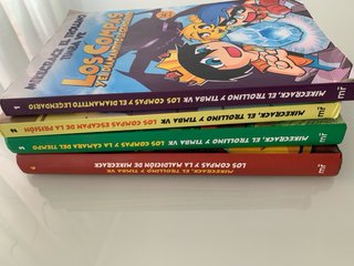 LOTE LIBROS MIKECRACK 1,2,3,4.
