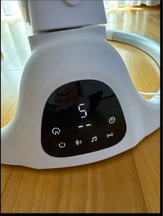 Mecedora para bebé con dosel