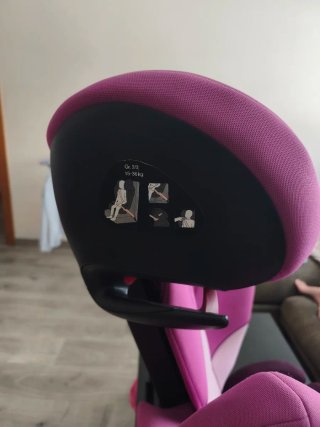 Silla coche Cybex rosa