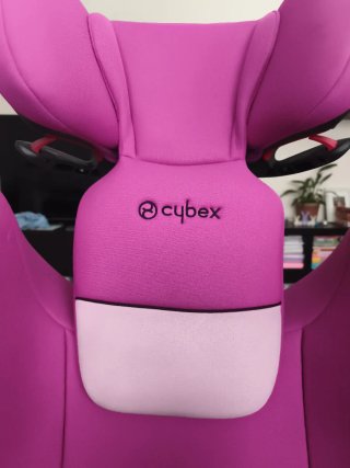 Silla coche Cybex rosa