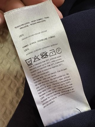 Traje mujer Scalpers azul marino