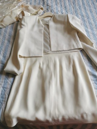 Completo da cerimonia bianco