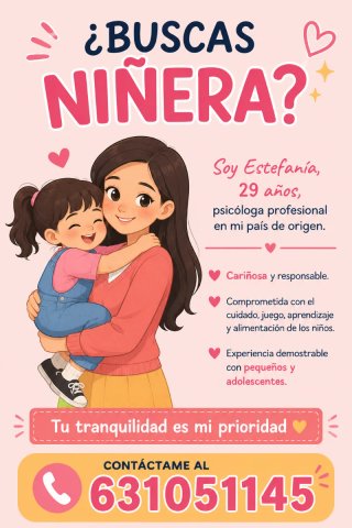 CANGURO NIÑERA
