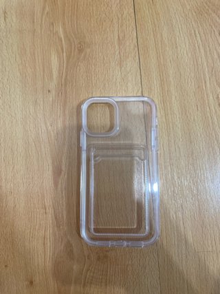 Funda iPhone 11 Transparente con Tarjetero
