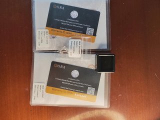 Pendientes Moissanita Plata S925