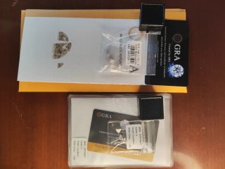 Pendientes Moissanita Plata S925