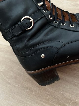 Botines negros cordones talla 41