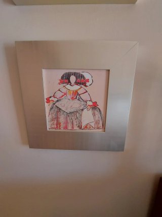 Conjunto de 4 cuadros Meninas