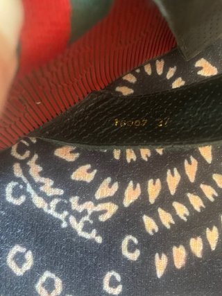 Ciabatte Gucci Tabi a Strisce Rosse e Verdi