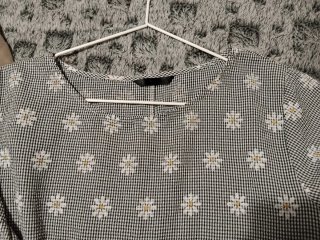 Blusa mujer manga 3/4 floral