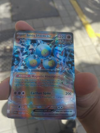 Sandy Shocks EX Carta Pokémon 220 HP
