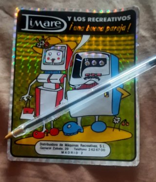 Pegatina Retro Máquinas Recreativas Jimare años 80