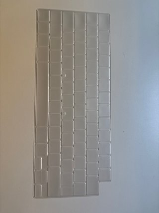 Protector Teclado MacBook Silicona Transparente