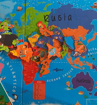 Descubriendo el Mundo - Juego Magnético